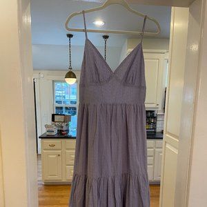Purple midi dress (medium)